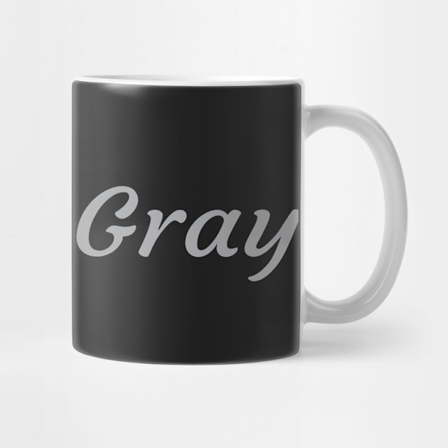 Openly Gray, Birthday Gift For Friend by Islanr